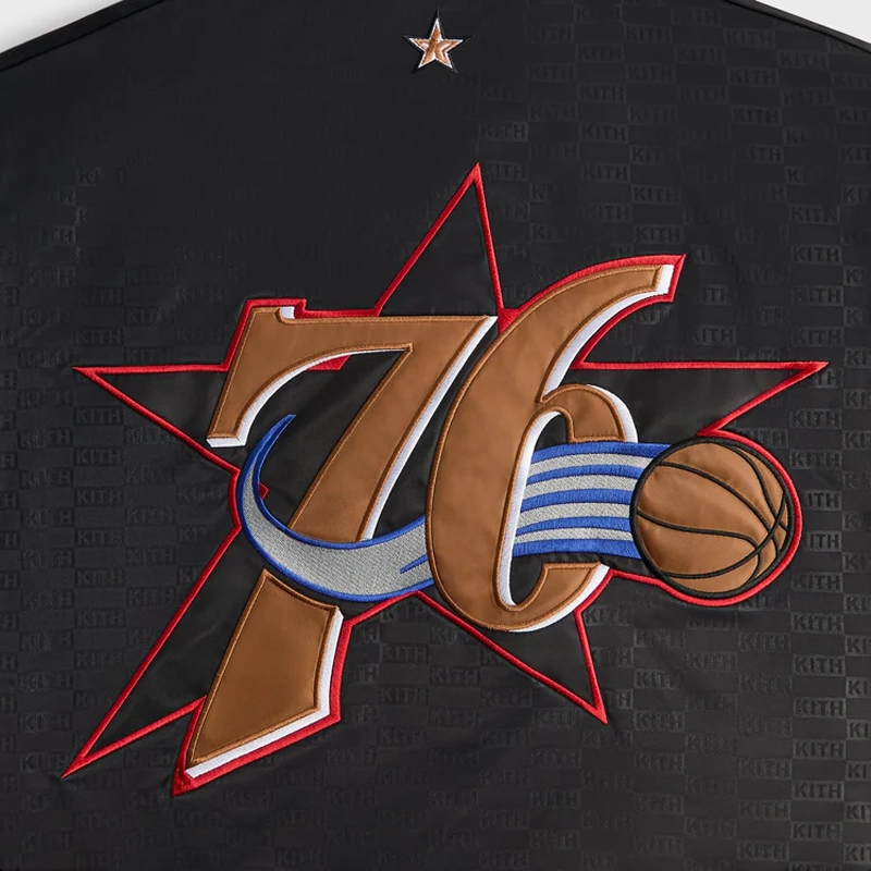 Kith for NBA All-Star Philadelphia 76ers Bomber Jacket 2025