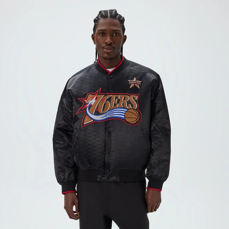 Kith for NBA All-Star Philadelphia 76ers Bomber Jacket For man