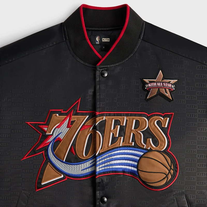 Kith for NBA All-Star Philadelphia 76ers Bomber Jacket Man