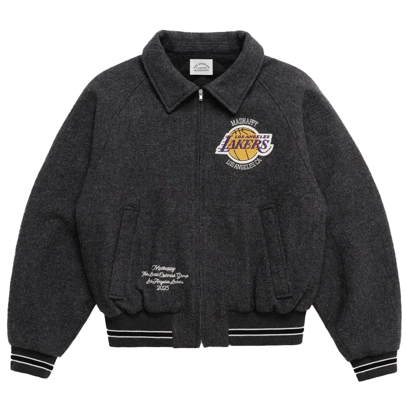 Madhappy Los Angeles Lakers Star Bomber Jacket
