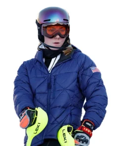 Mikaela Shiffrin Milano Cortina 2026 Team USA Puffer Jacket