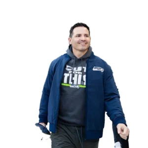 Mike Macdonald Seahawks Super Bowl LX Champions Parade Bomber Jacket For Man