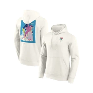 Milano Cortina 2026 Paralympics Iconic Poster Graphic Hoodie