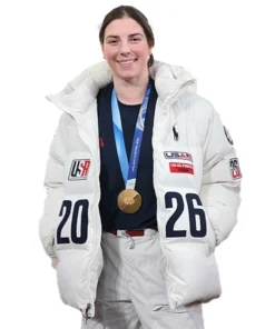 Hilary Knight Closing Ceremony Team USA Flagbearer Jacket