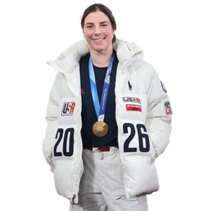 Hilary Knight Closing Ceremony Team USA Flagbearer Jacket