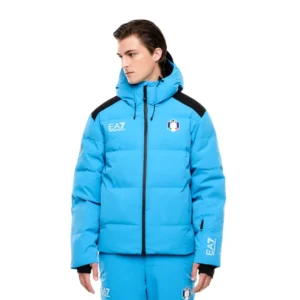 Olympic Team EA7 Armani FISI Italian Team Down Blue Jackets