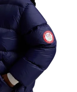 Polo Ralph Lauren Winter Olympics 2026 Team USA Down Puffer Jacket For Woman