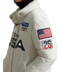 Polo Ralph Lauren Winter Olympics 2026 Team USA Graphic Down Puffer Jacket 2026