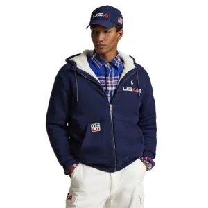 Polo Ralph Lauren Winter Olympics 2026 Team USA Sherpa Hoodie