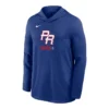 Puerto Rico 2026 World Baseball Classic Long Sleeve Hoodie T-Shirt For Woman