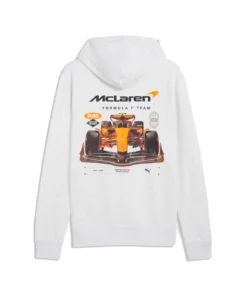 Alternative view of Puma x Mclaren Racing Graphic White Hoodie