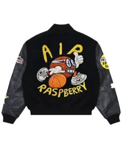 Alternative view of Raspberry Hills x Nike Varsity Black Jacket