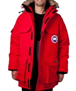 Alternative view of Canada Goose Red Jacket