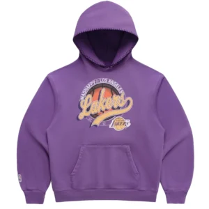 Madhappy x Los Angeles Lakers Purple Hoodie
