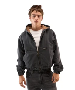 Scuffers Denim Dark Work Jacket - Image 3