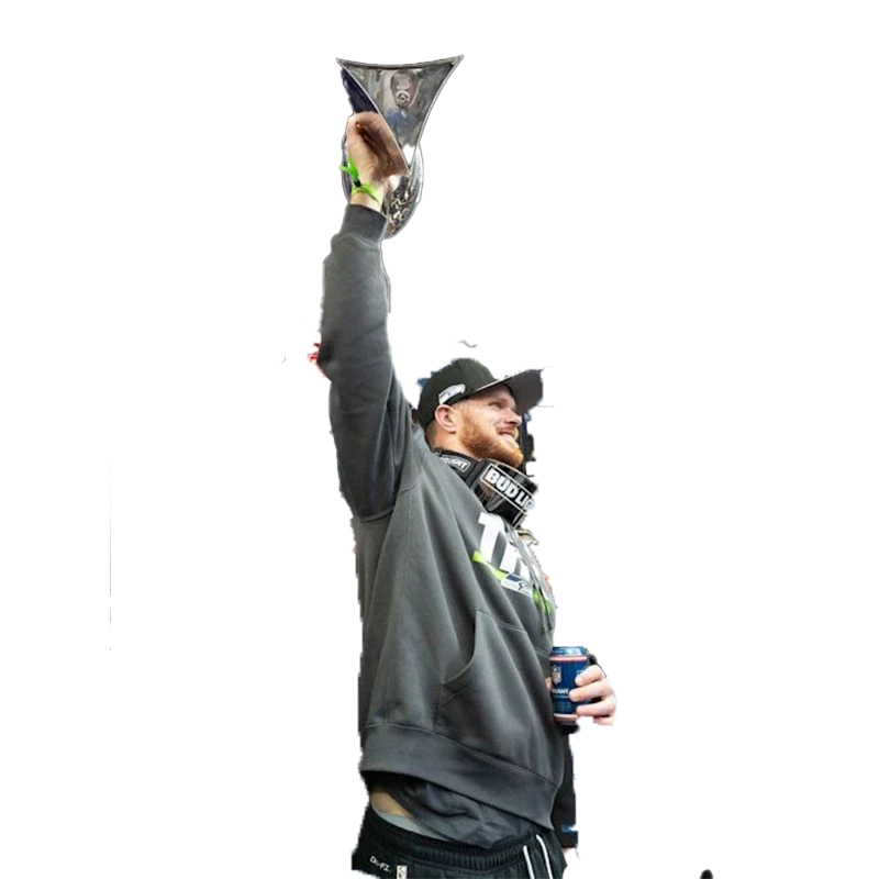 Sam Darnold Seahawks Super Bowl LX Cut For This Parade Hoodie 2025