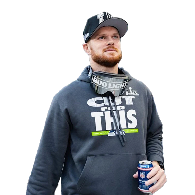 Sam Darnold Seahawks Super Bowl LX Cut For This Parade Hoodie For Man
