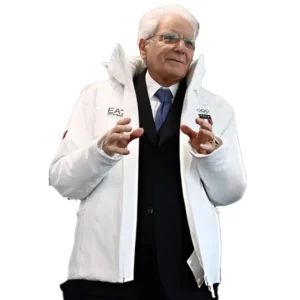Sergio Mattarella 2026 Winter Olympics Team Italy Jacket
