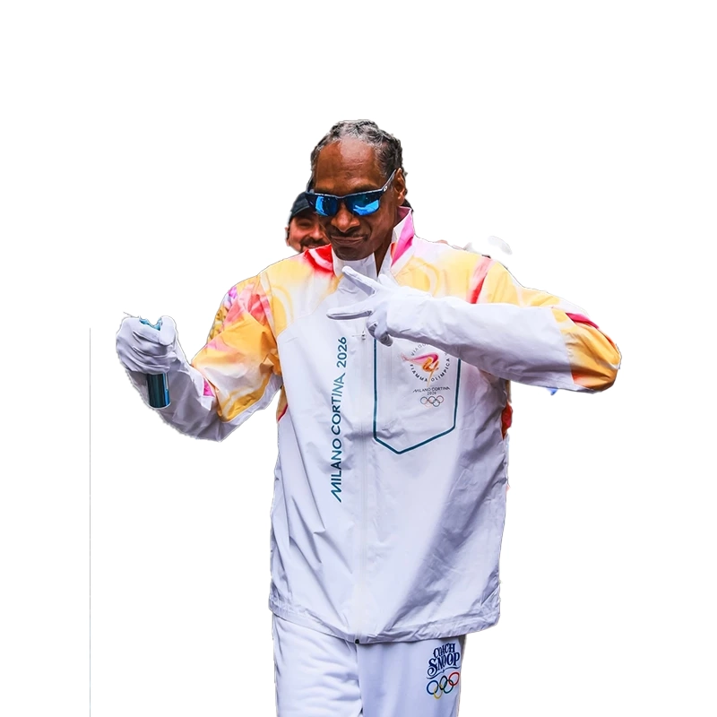 Snoop Dogg Milano Cortina 2026 Olympics Torchbearers Jacket For Man