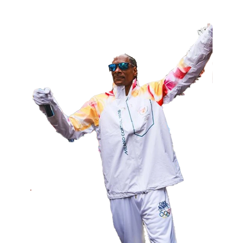 Snoop Dogg Milano Cortina 2026 Olympics Torchbearers Jacket For Woman