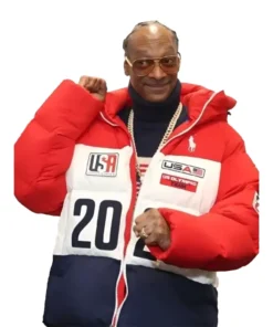 Snoop Dogg Olympics 2026 Team USA Puffer Jacket