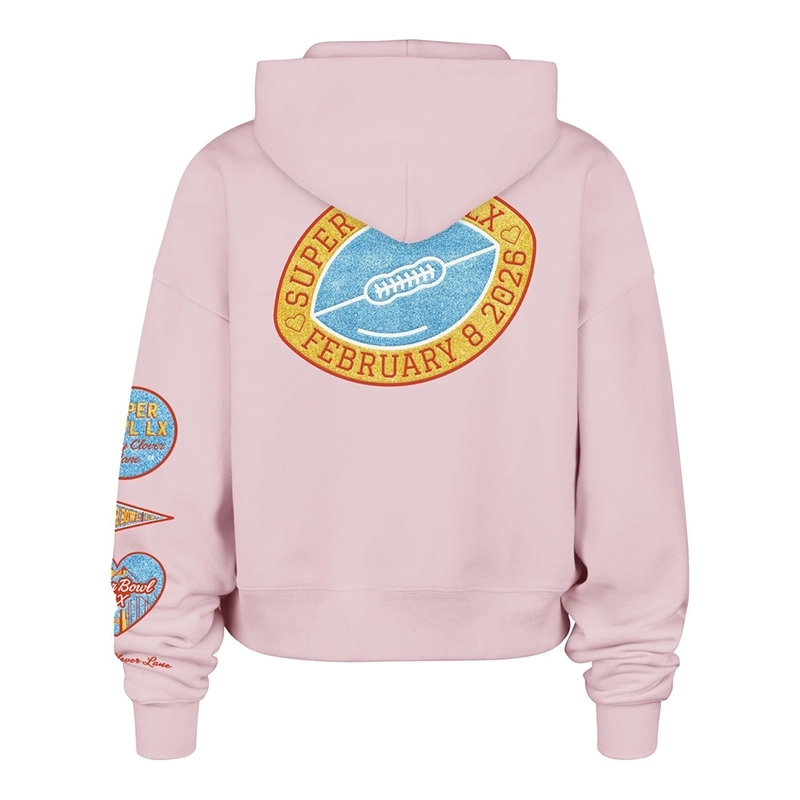 Stoney Clover Lane Super Bowl LX Crop Hoodie For Man