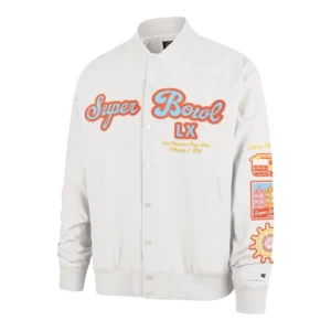 Stoney Clover Lane Super Bowl LX Twill Bomber Jacket