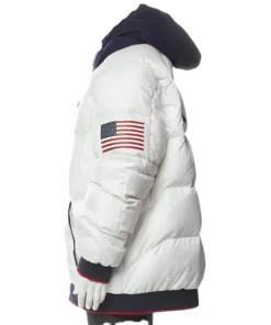 Team USA Polo Olympic Down Jacket For Woman