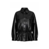 Charli XCX Black Leather Jacket
