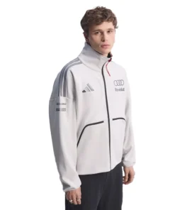 Adidas x Audi Revolut F1 Team Engineers & Marketing Fleece Track Jacket in White
