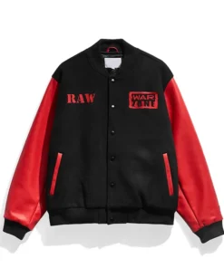 Raw Is War Varsity Jacket
