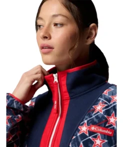 Winter Olympics 2026 Columbia Team USA Fleece Jacket For Unisex