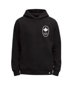Winter Olympics 2026 Lululemon Team Canada Black Hoodie