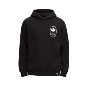 Winter Olympics 2026 Lululemon Team Canada Black Hoodie