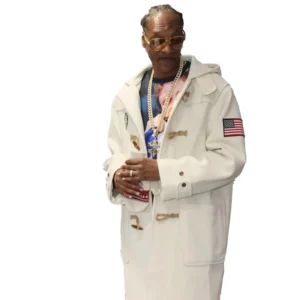 Winter Olympics 2026 Snoop Dogg Polo Ralph Lauren Team USA Opening Ceremony Toggle Coat – Cream