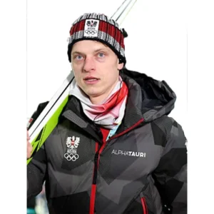 Winter Olympics 2026 Team Austria Grey Jacket For Woman