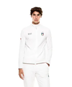 Winter Olympics 2026 Team Italy EA7 Emporio Armani Powerstretch Jacket For Man