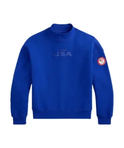 Women’s Polo Ralph Lauren Team USA Fleece Mockneck Sweatshirt