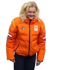 Xandra Velzeboer Winter Olympics 2026 Team Netherlands Jacket For Man
