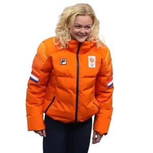 Xandra Velzeboer Winter Olympics 2026 Team Netherlands Jacket For Man