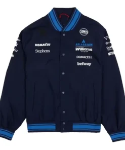 2026 Atlassian Williams F1 Team Carlos Sainz Jr. Varsity Jacket