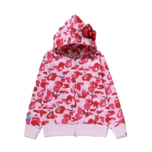 BAPE x Hello Kitty Camo Hoodie