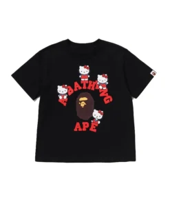BAPE x Hello Kitty College T-Shirt