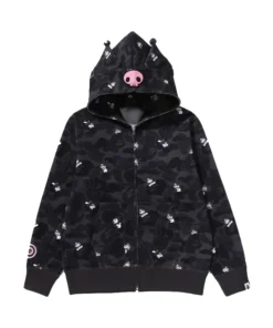 BAPE x Kuromi Camo Hoodie