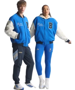 Adidas Boston Marathon 26 Varsity Jacket