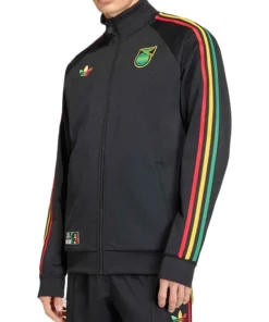 Jamaica National Team adidas Originals Track Black Jacket