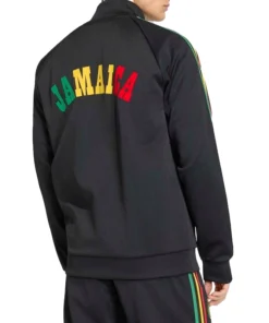 Alternative view of Jamaica National Team adidas Originals Track Black Jacket