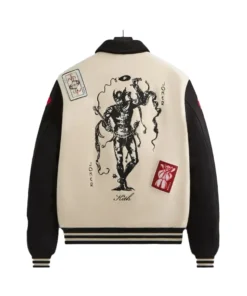 Alternative view of Batman Kith Joker Wool Coaches Varsity Jacket