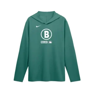 Boston Red Sox Nike City Connect Long Sleeve Hooded T-Shirt