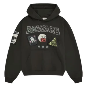 Broken Planet Beware Black Hoodie